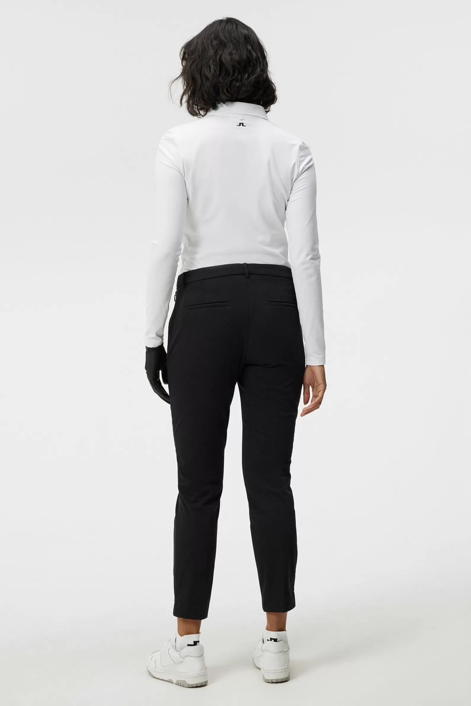 J.Lindeberg Lei Fleece Twill Pant Jl Navy*KVINNOR Byxor